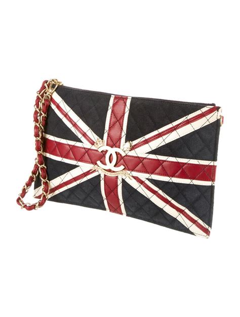 Chanel Union Jack Clutch 